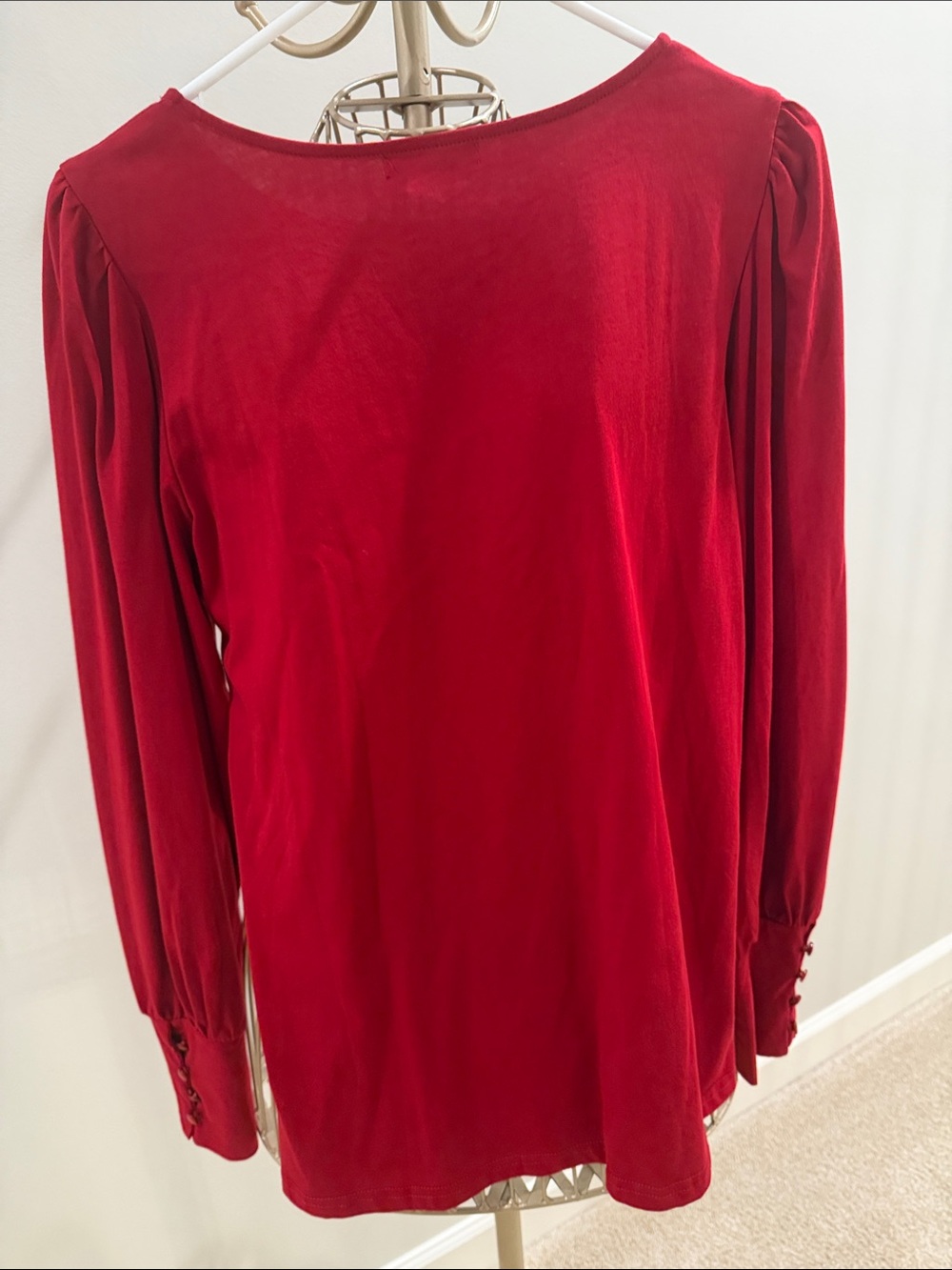 Red L/S Top - Picture 5 of 5